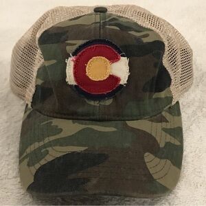 Blue 84 Colorado Adjustable SnapBack Camou Mesh Cap